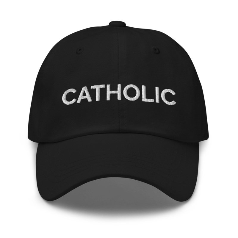 Catholic Hat - Black