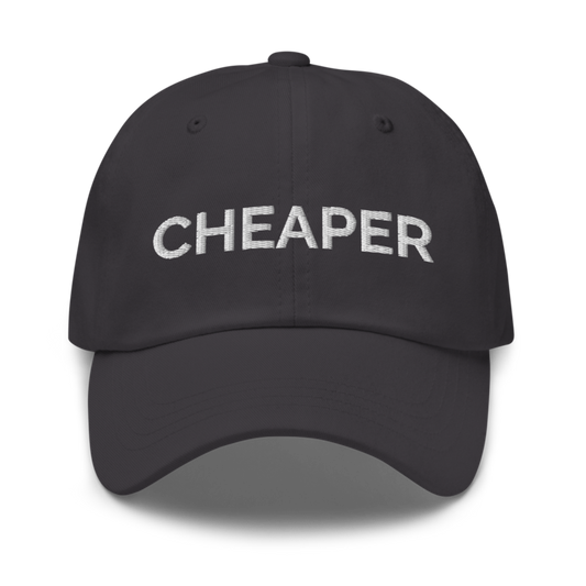 Cheaper Hat - Dark Grey