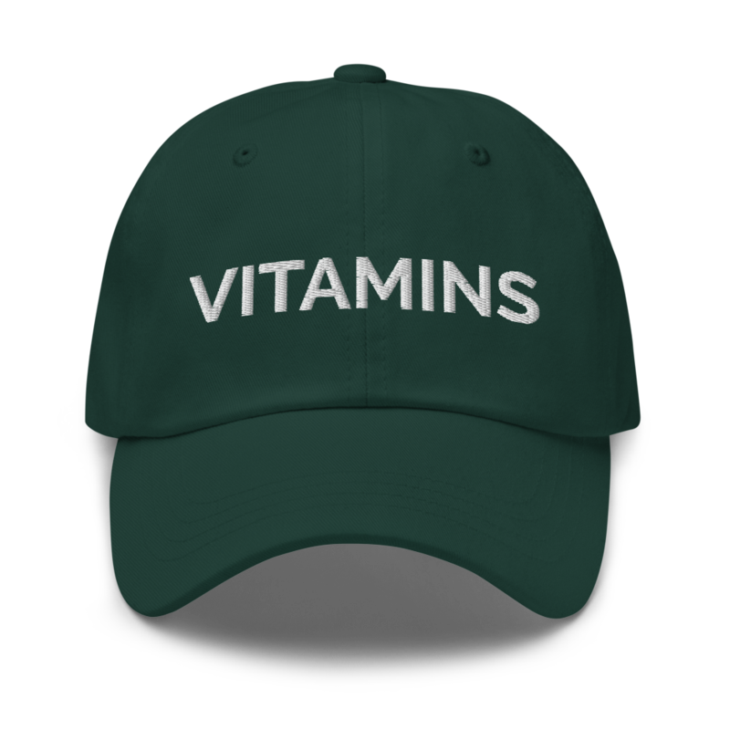 Vitamins Hat - Spruce