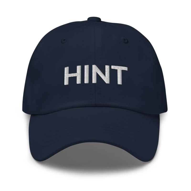 Hint Hat - Navy
