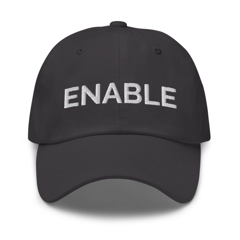 Enable Hat - Dark Grey