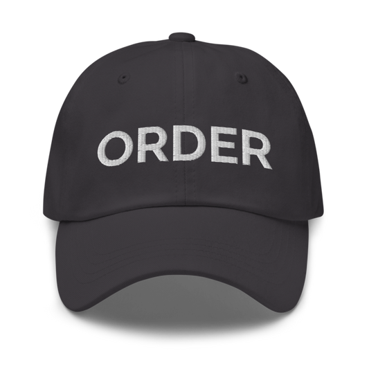 Order Hat - Dark Grey