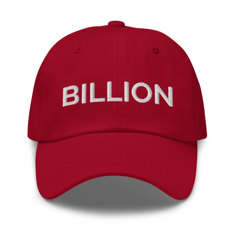 Billion Hat - Cranberry