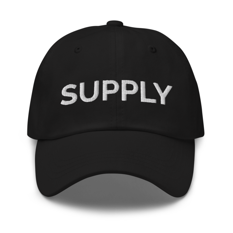 Supply Hat - Black