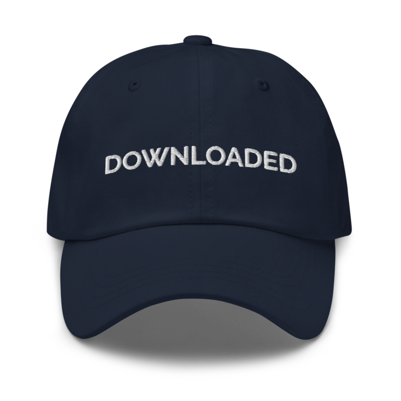 Downloaded Hat - Navy