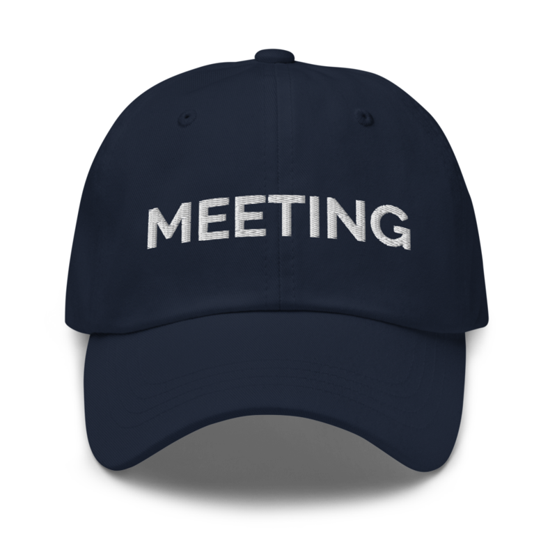 Meeting Hat - Navy