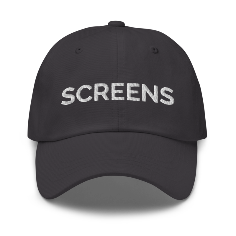 Screens Hat - Dark Grey