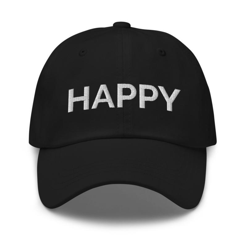 Happy Hat - Black