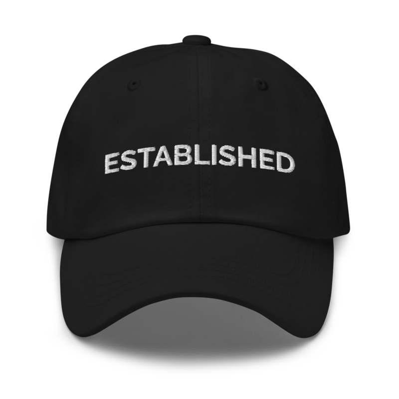 Established Hat - Black