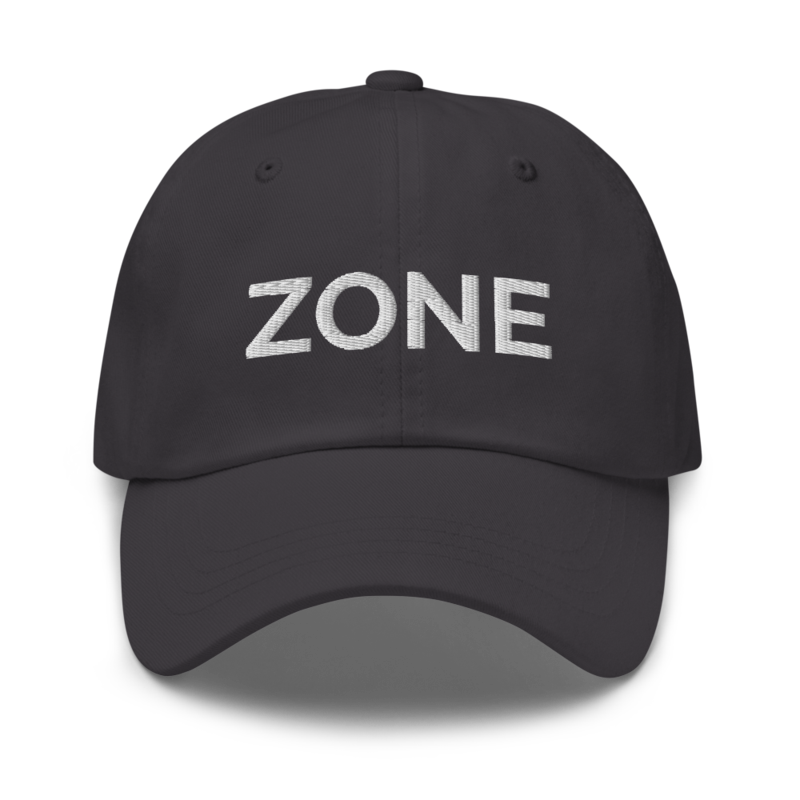 Zone Hat - Dark Grey