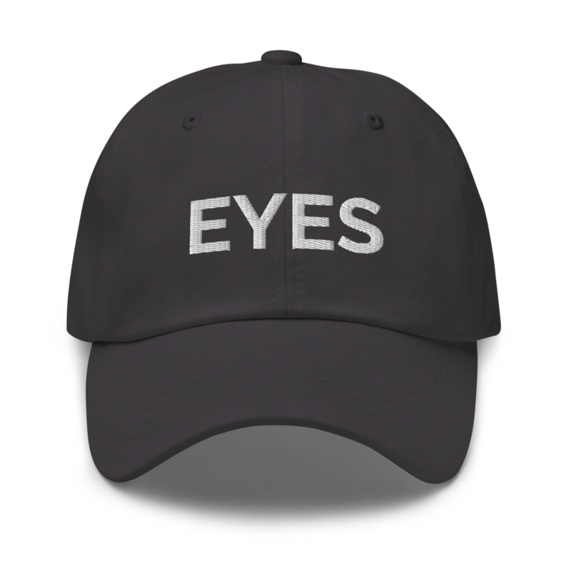 Eyes Hat - Dark Grey