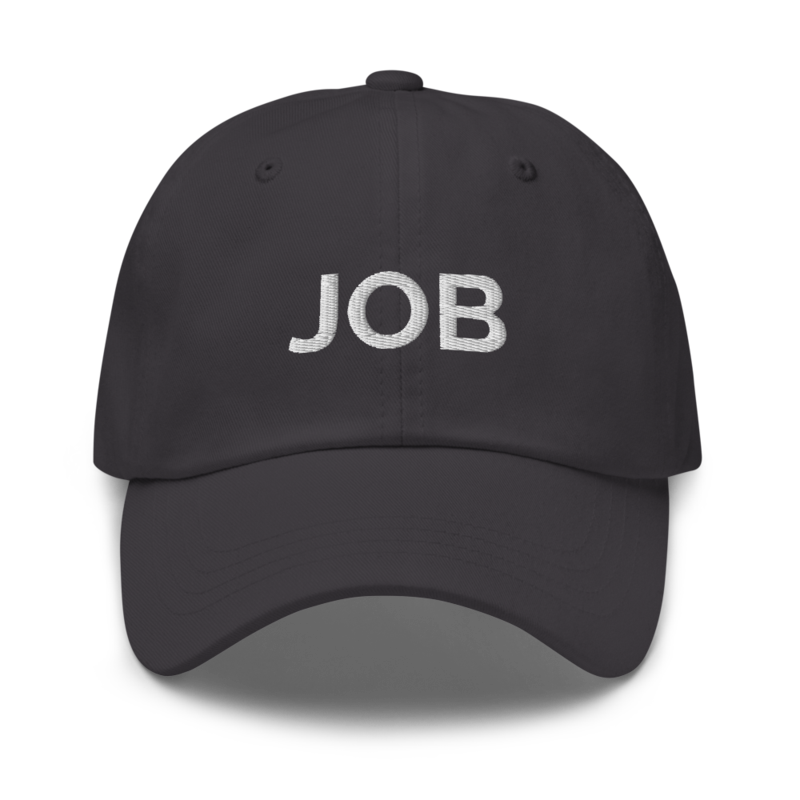 Job Hat - Dark Grey