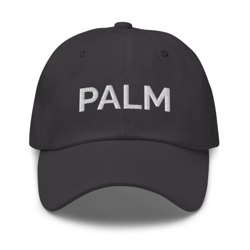 Palm Hat - Dark Grey