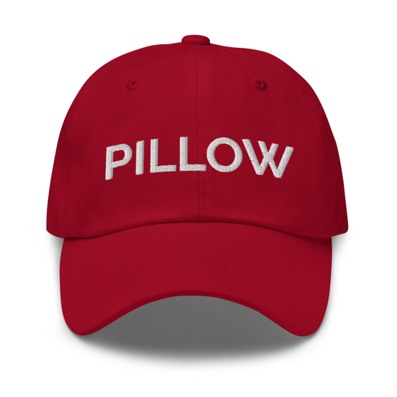 Pillow Hat - Cranberry