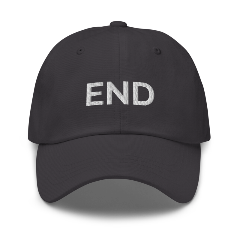 End Hat - Dark Grey