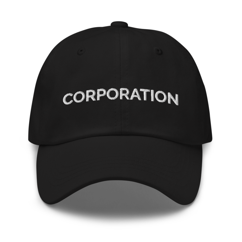 Corporation Hat - Black