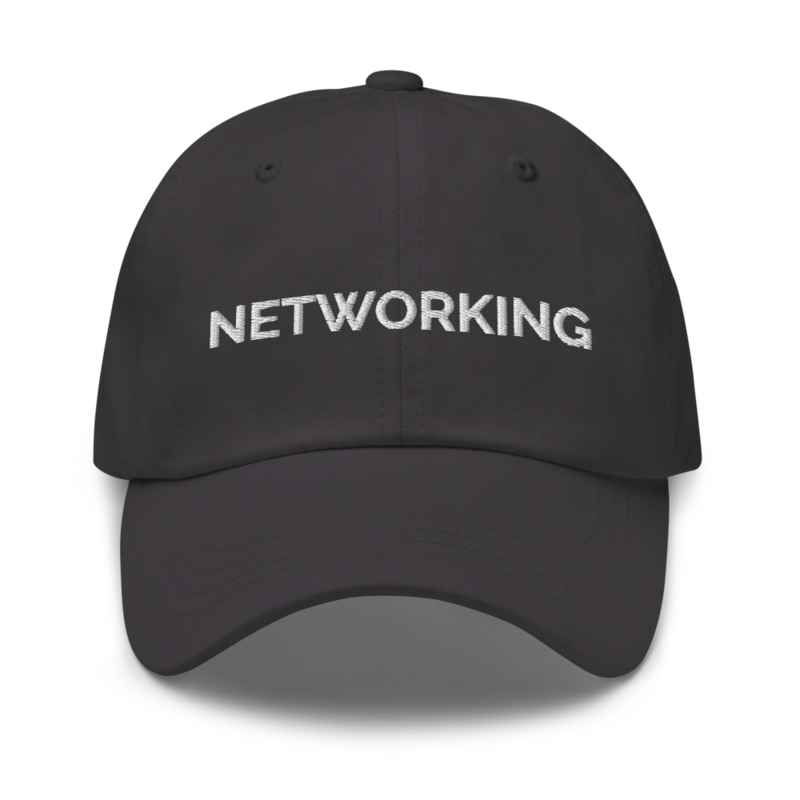 Networking Hat - Dark Grey