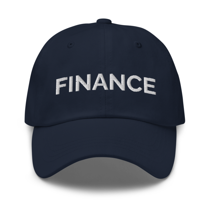 Finance Hat - Navy