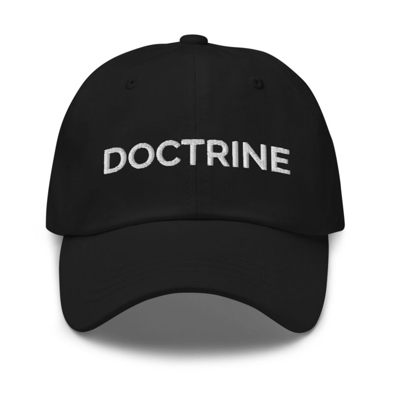 Doctrine Hat - Black
