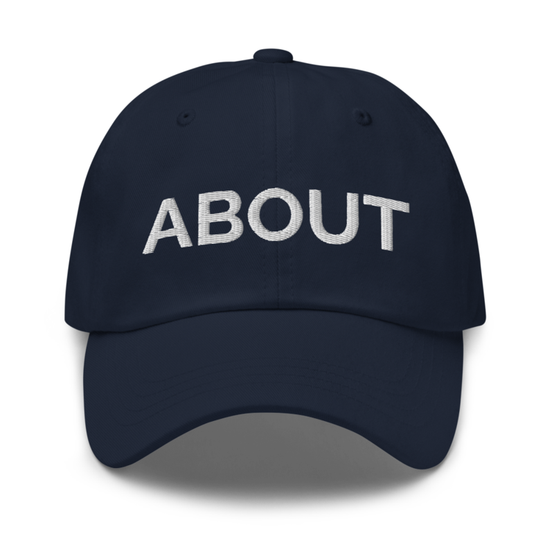About Hat - Navy