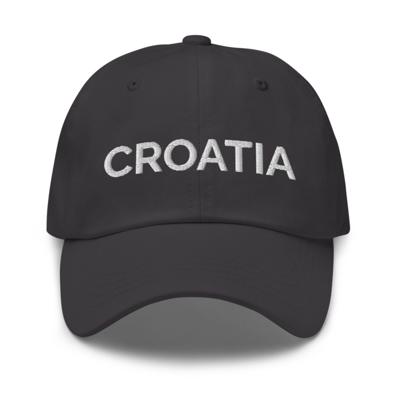 Croatia Hat - Dark Grey