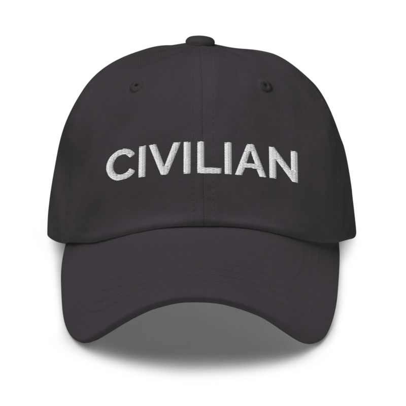 Civilian Hat - Dark Grey