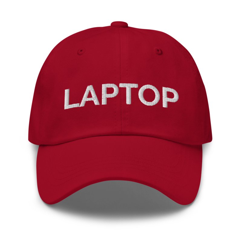 Laptop Hat - Cranberry