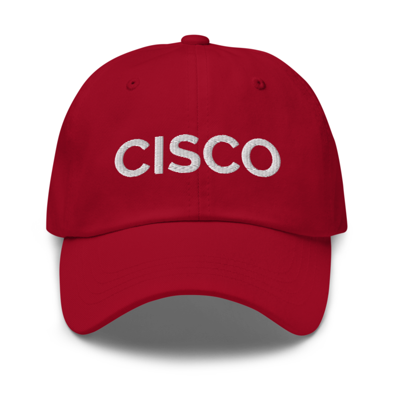 Cisco Hat - Cranberry