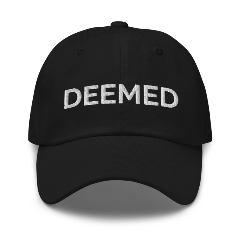 Deemed Hat - Black