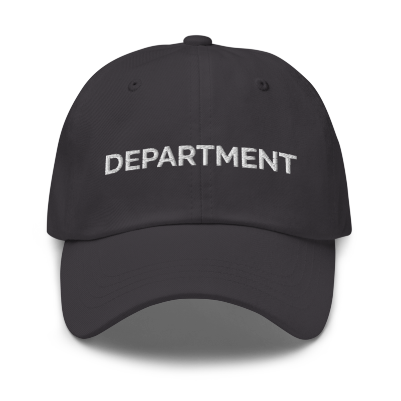 Department Hat - Dark Grey