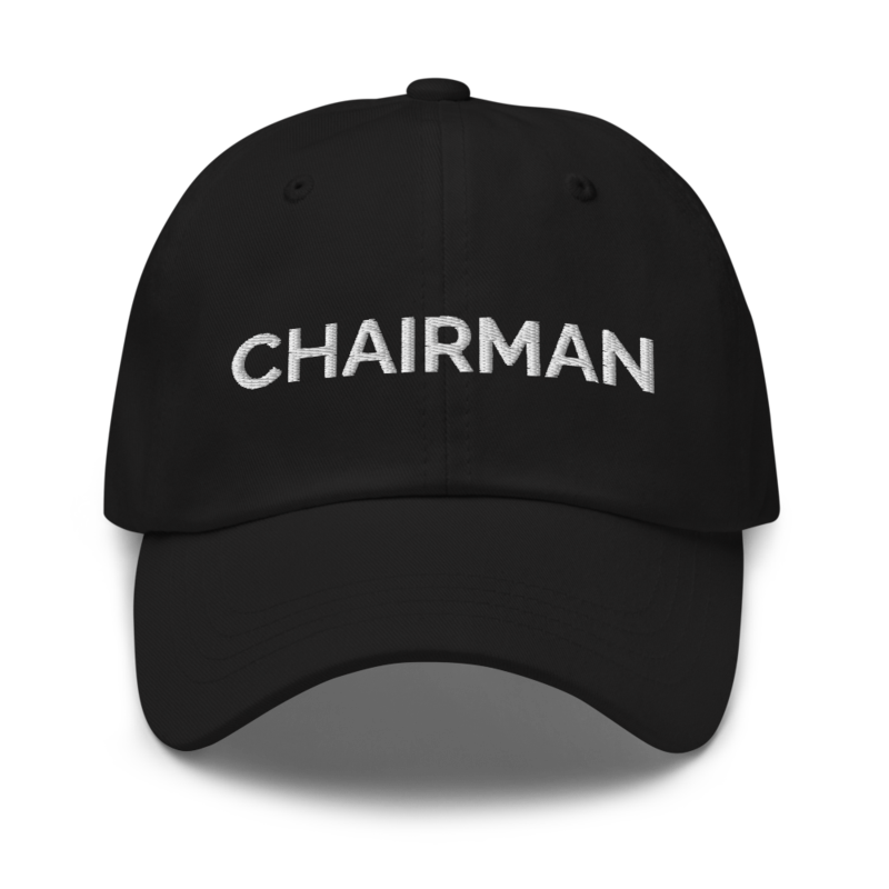 Chairman Hat - Black