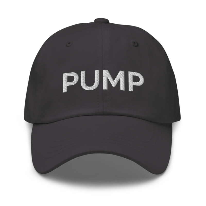 Pump Hat - Dark Grey