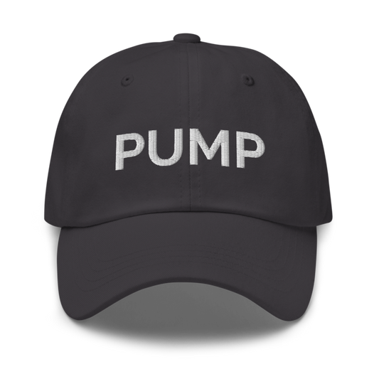 Pump Hat - Dark Grey