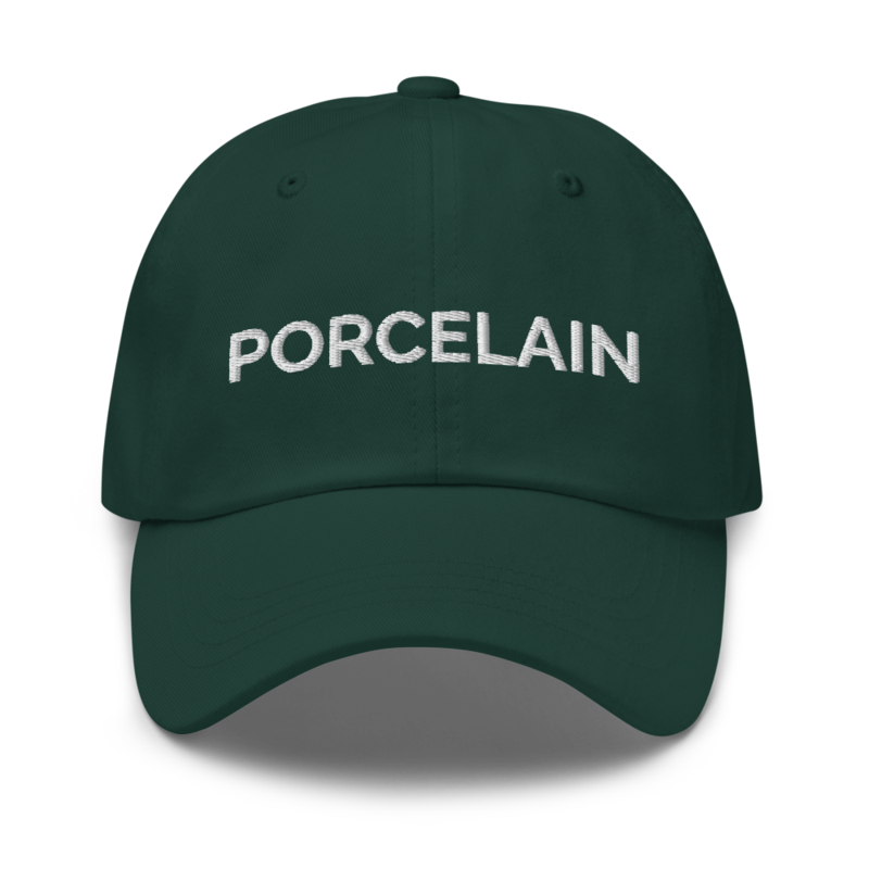 Porcelain Hat - Spruce