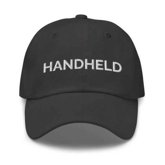 Handheld Hat - Dark Grey