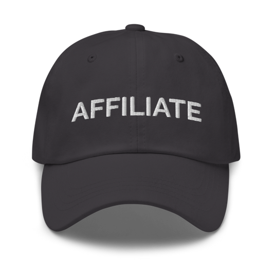 Affiliate Hat - Dark Grey