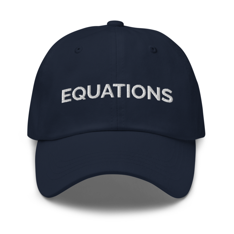 Equations Hat - Navy