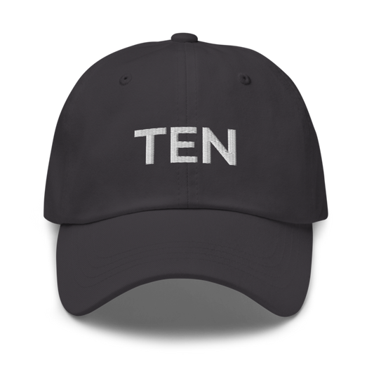 Ten Hat - Dark Grey