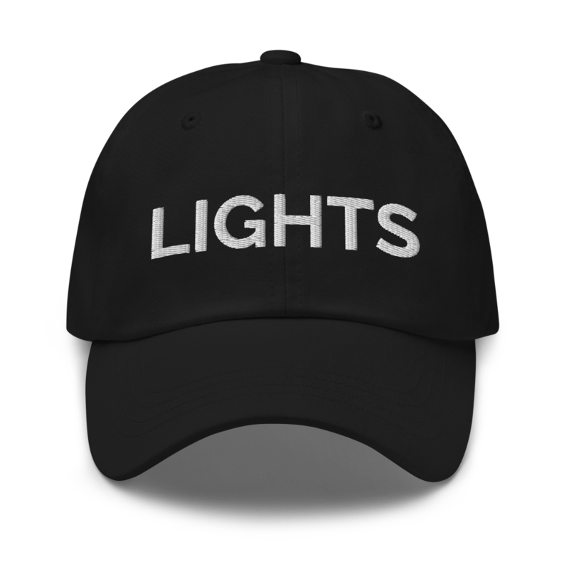 Lights Hat - Black