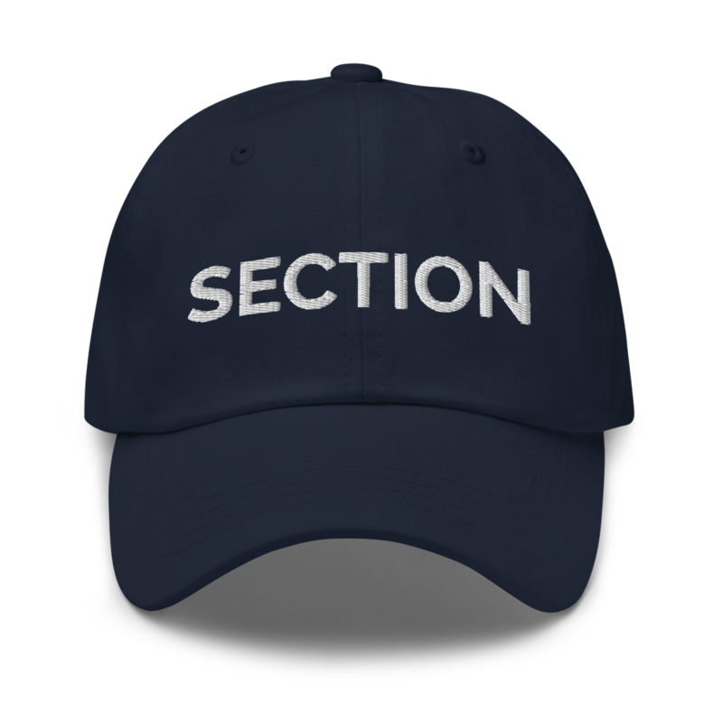 Section Hat - Navy