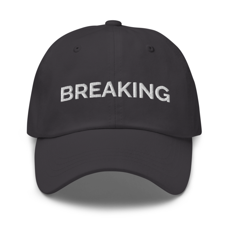 Breaking Hat - Dark Grey
