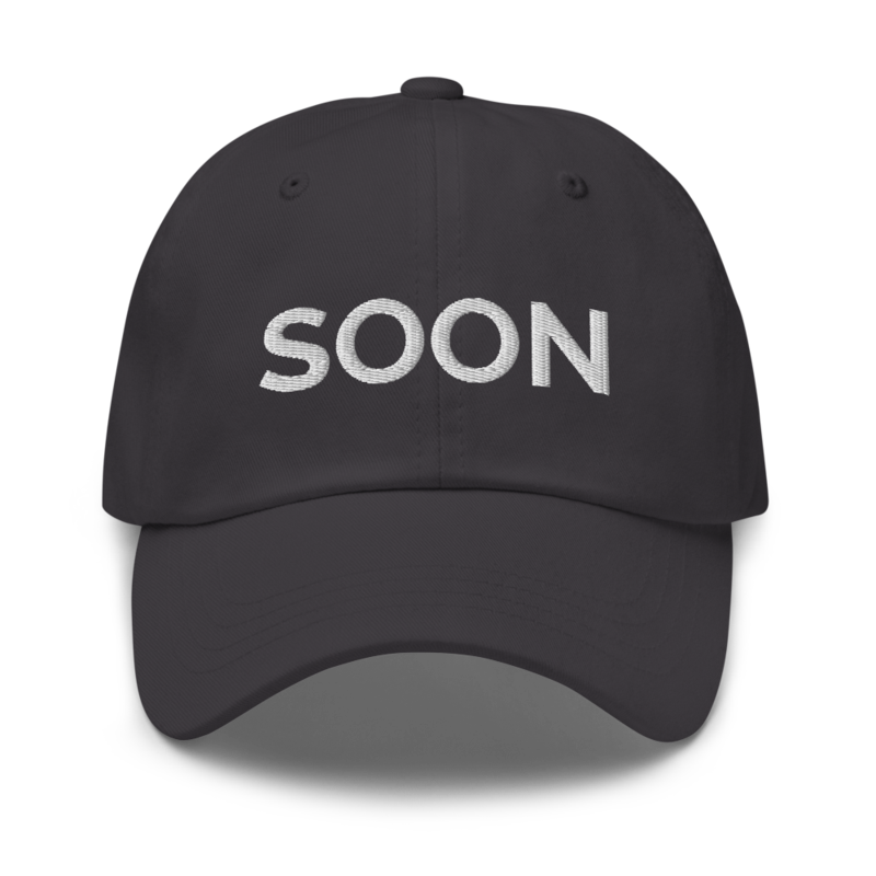 Soon Hat - Dark Grey