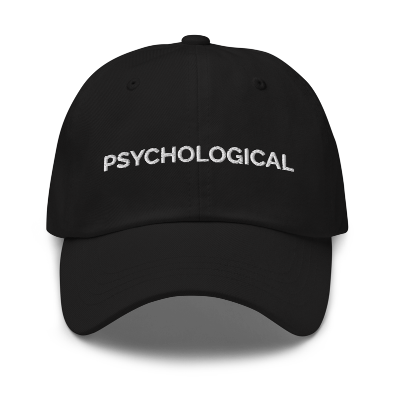 Psychological Hat - Black