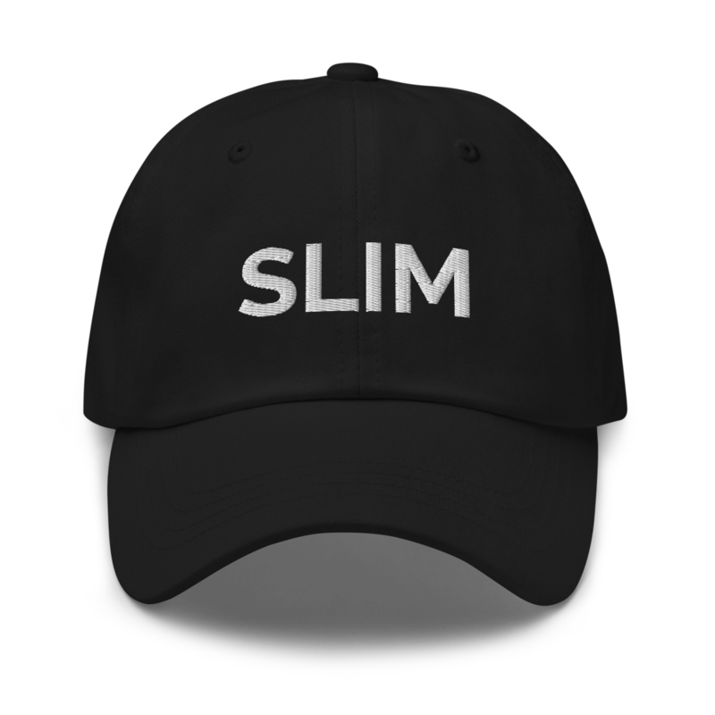 Slim Hat - Black