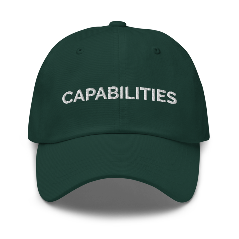 Capabilities Hat - Spruce