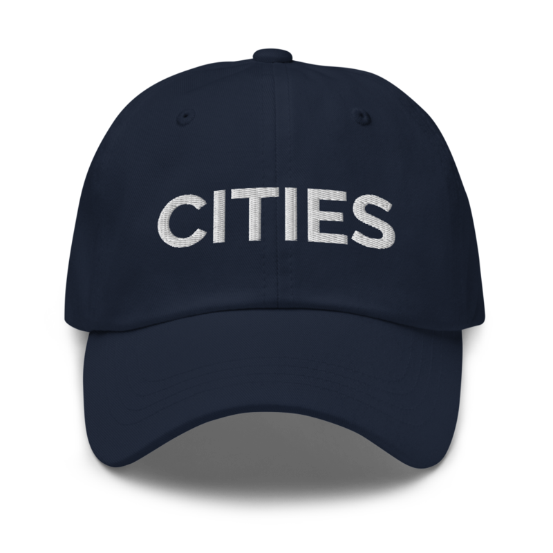 Cities Hat - Navy