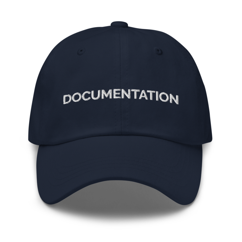 Documentation Hat - Navy