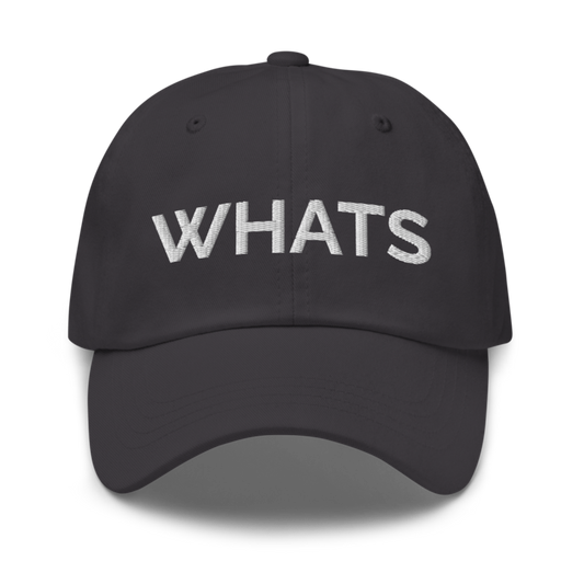 Whats Hat - Dark Grey