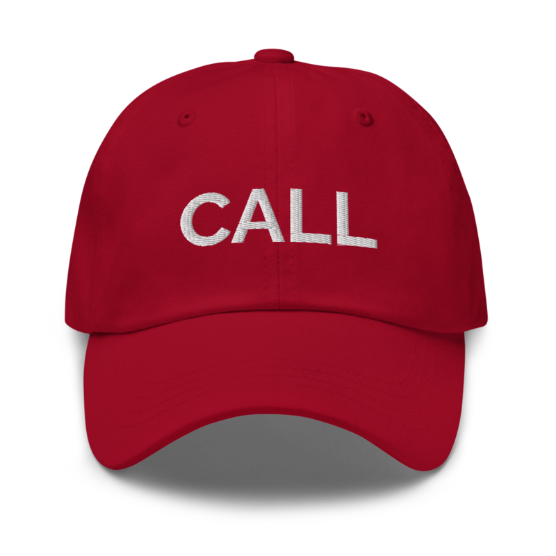 Call Hat - Cranberry