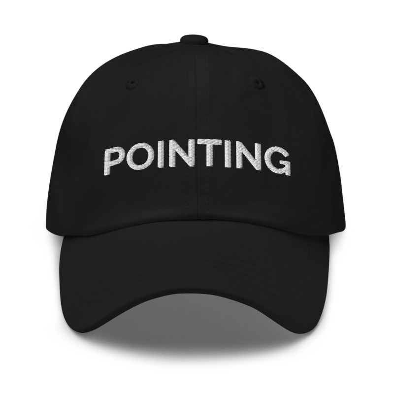 Pointing Hat - Black